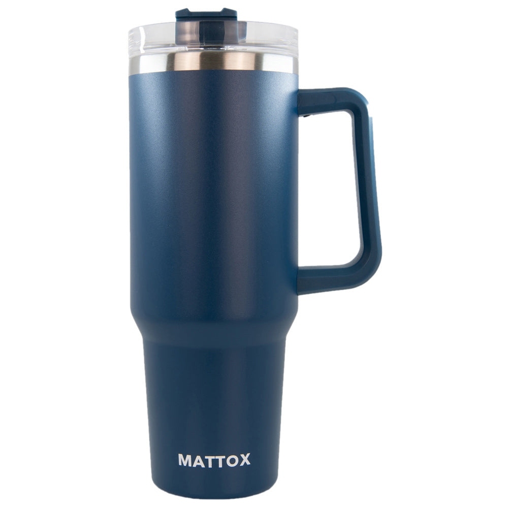 MATTOX Navy Tumbler