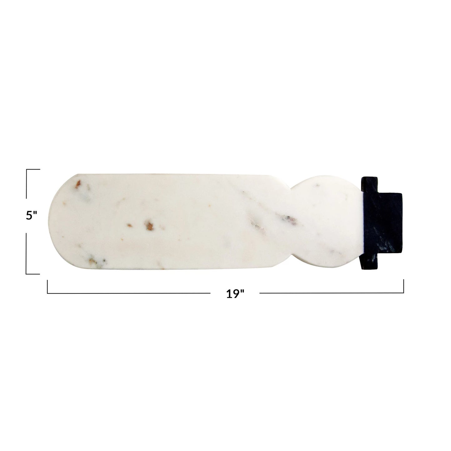 Snowman Marble Cutting Board