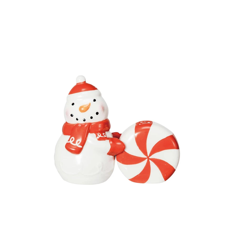 Candy Christmas Salt & Pepper Shakers