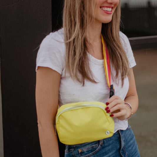 KATYDID Yellow Belt Bag