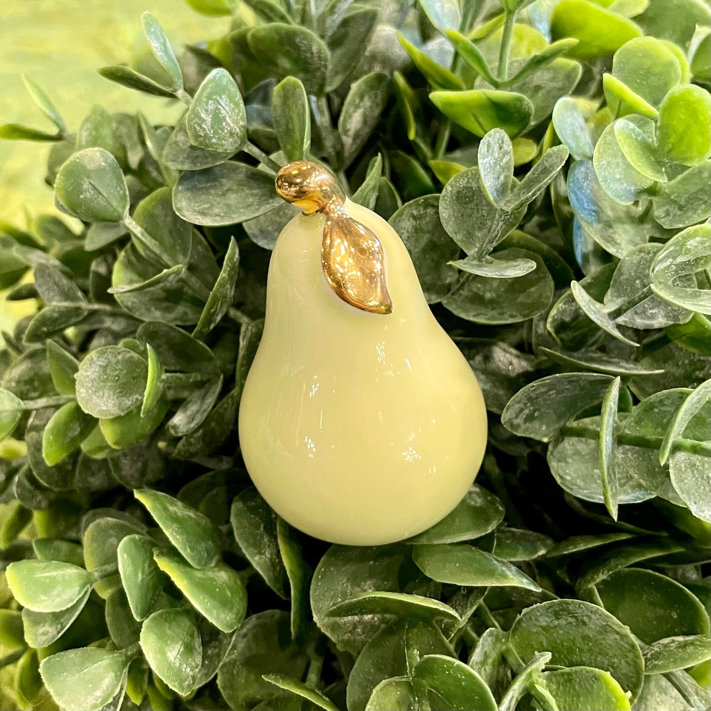 Nora Fleming Pear-fection Ceramic Mini