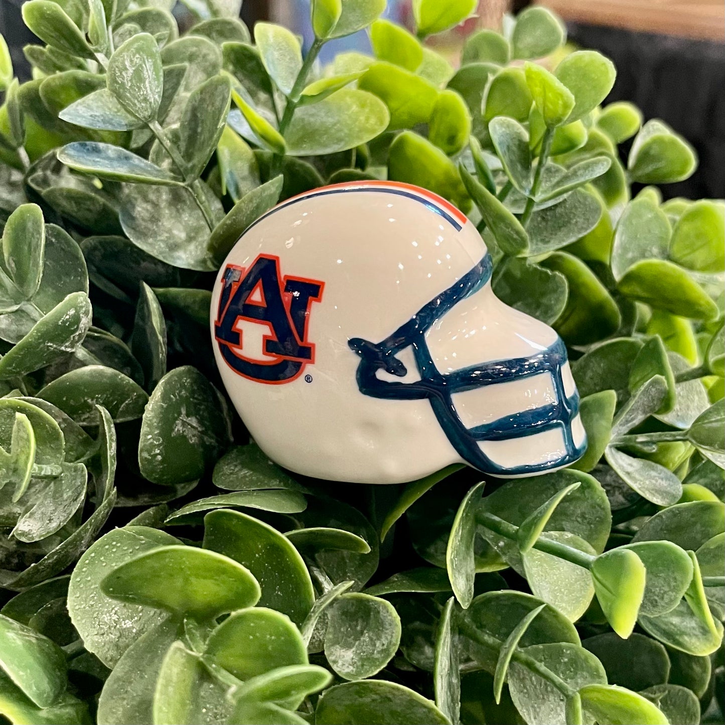 Nora Fleming Auburn University Helmet Ceramic Mini