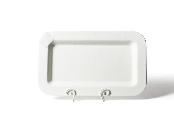 Happy Everything White Dot Mini Entertaining Platter