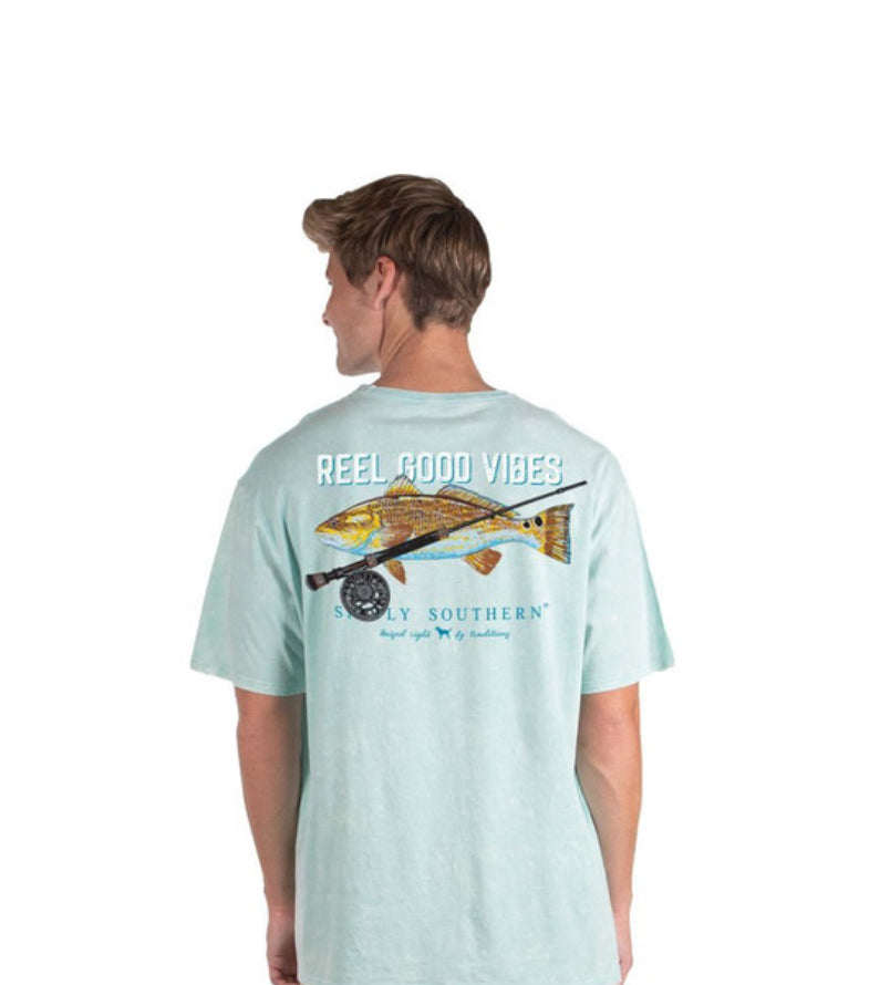 Simply Southern Reel Good Vibes Tee Shirt