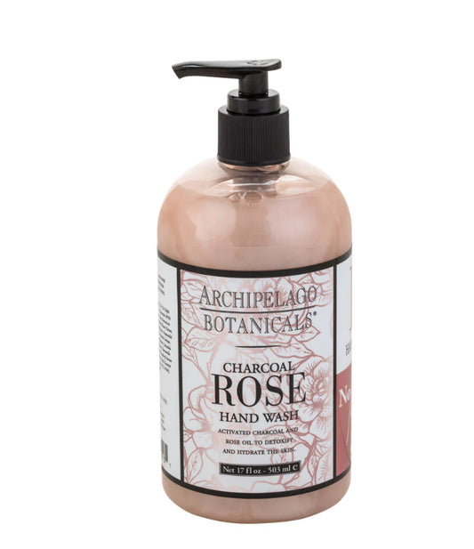 Archipelago Charcoal Rose Hand Wash