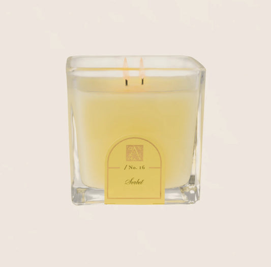 Aromatique Cube Glass Candle Sorbet