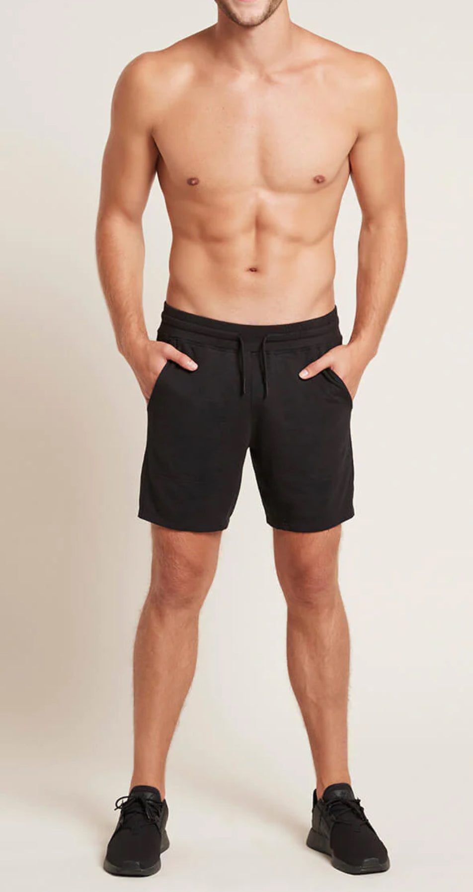 Boody Wear Men’s Weekend Sweat Short-Black