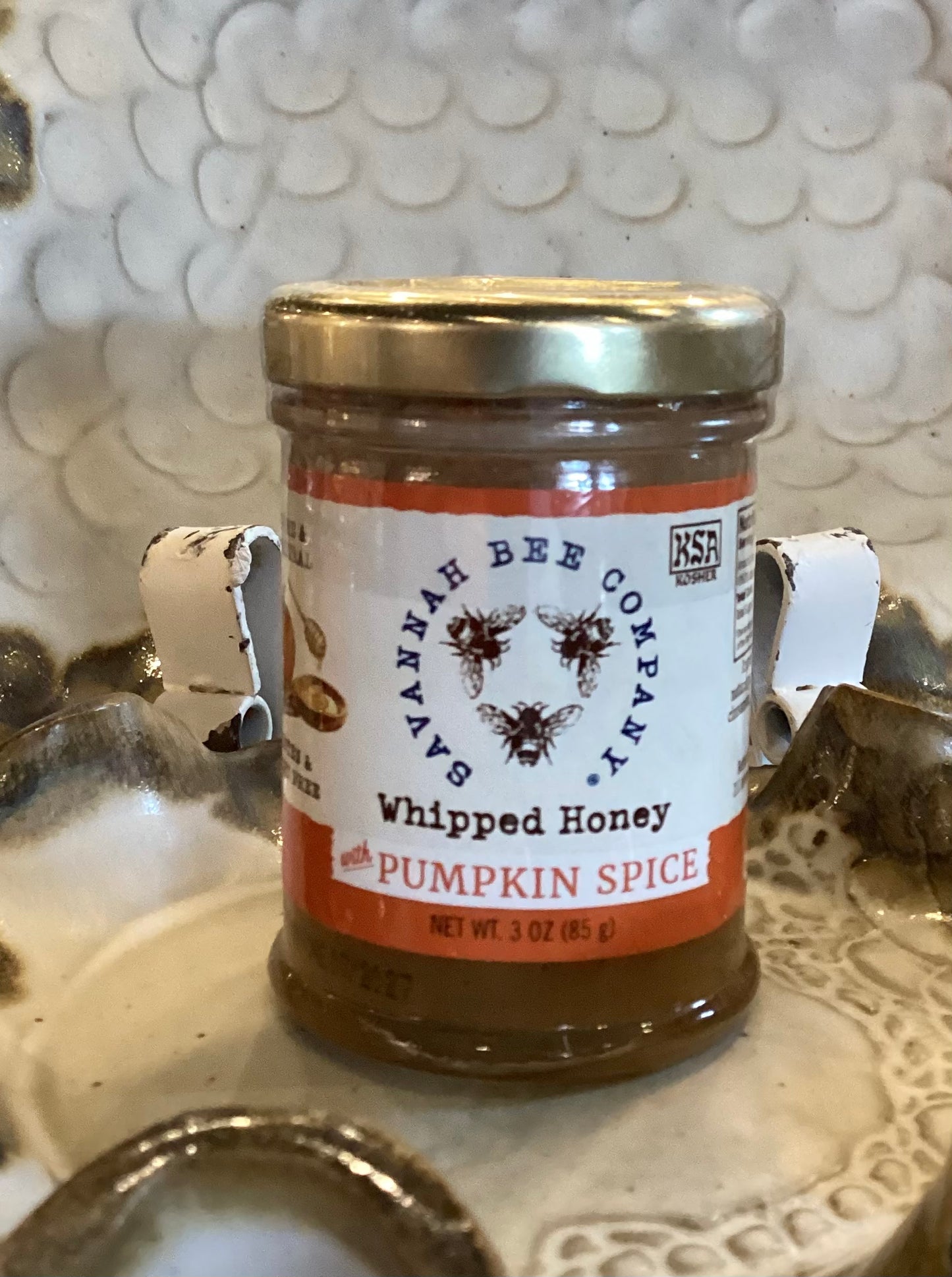 Savannah Bee Company Whipped Honey With Pumpkin Spice